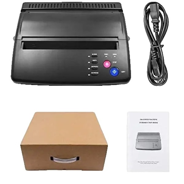 Tatuering överföringsmaskin, Termisk stencilmaker, Kopieringsutskrift
