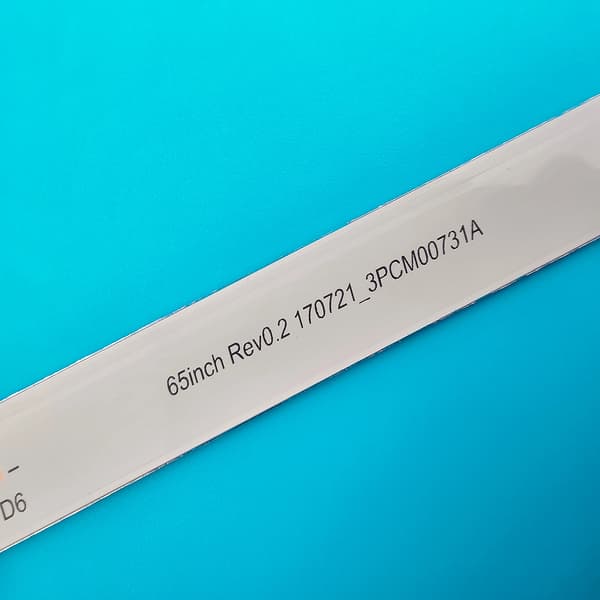LED-strips til TV-erstatning, 710 mm længde, 10 stk. sæt, 3V energibesparende