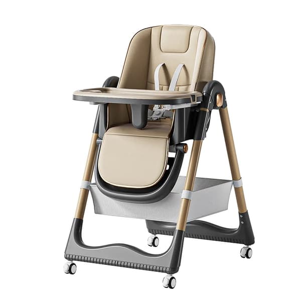 Babystol, Lænefunktion, 7-niveau Højdejustering, Brun