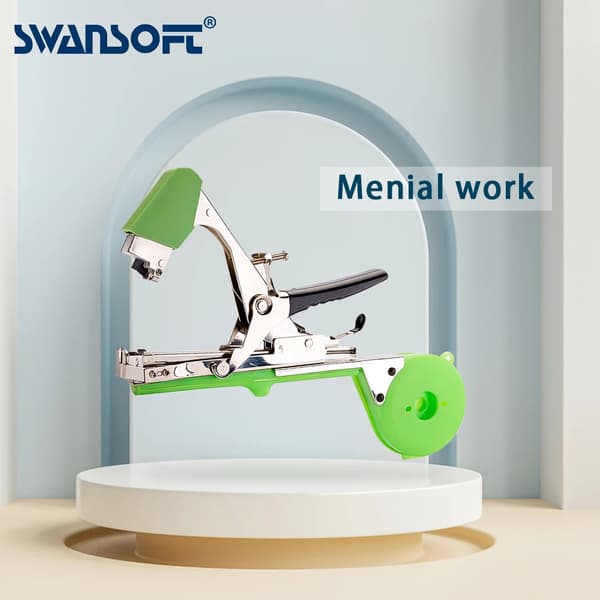 SWAMSOFT Bindemaskine, Arbejdssparende Design, Metal Konstruktion, Rød