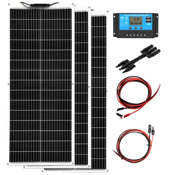 Solpanelset, Hög Effektivitet, Flexibel Design, 300W solkit
