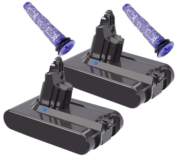 Batteri, 21,6V, 6000mAh kapacitet, Blå