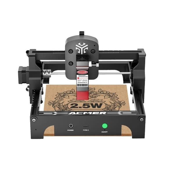 Mini Lasergravyr, Kompakt Design, Mångsidig Materialkompatibilitet, 2.5W