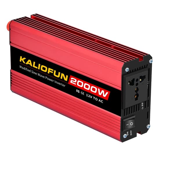 Inverter, Modifierad Sinusvåg, Kompakt Design, 24v-2000w-220v