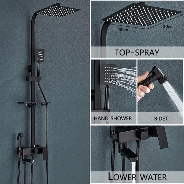 Bruserblander, Holdbart Messing, Multifunktionelt Design, 4-Veje 12tommer A