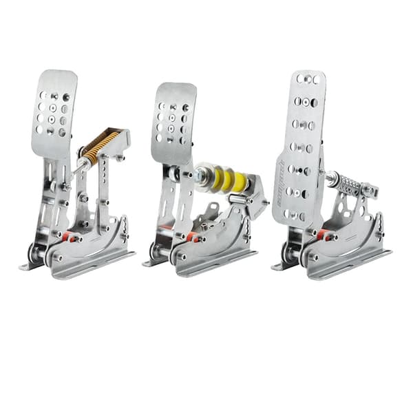 <SIMJACK UT Pedaler, Justerbar Styrke, Konstruktion i Rustfrit Stål, UT-P3-H3
