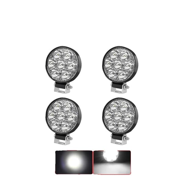 LED Lysbar, Høj Lysstyrke, Flodbelysningsmønster, 4PCS
