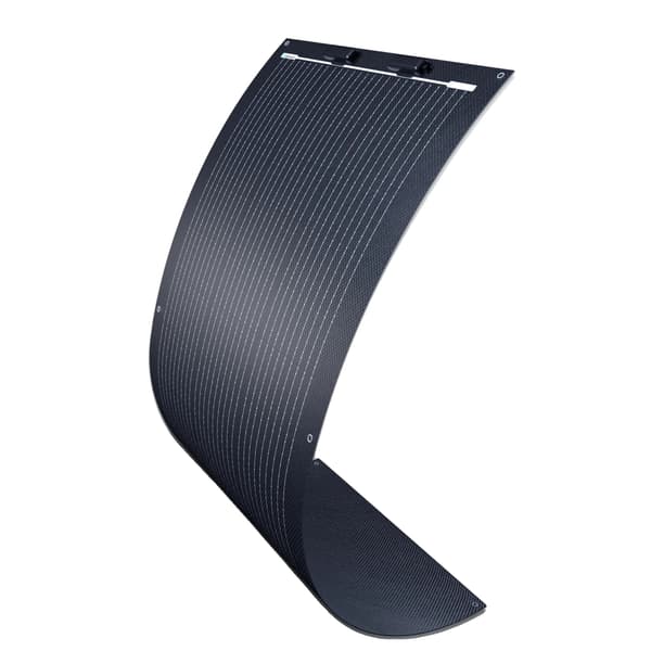 Fleksibel Solpanel, 12 Volt, Bøjelig Design