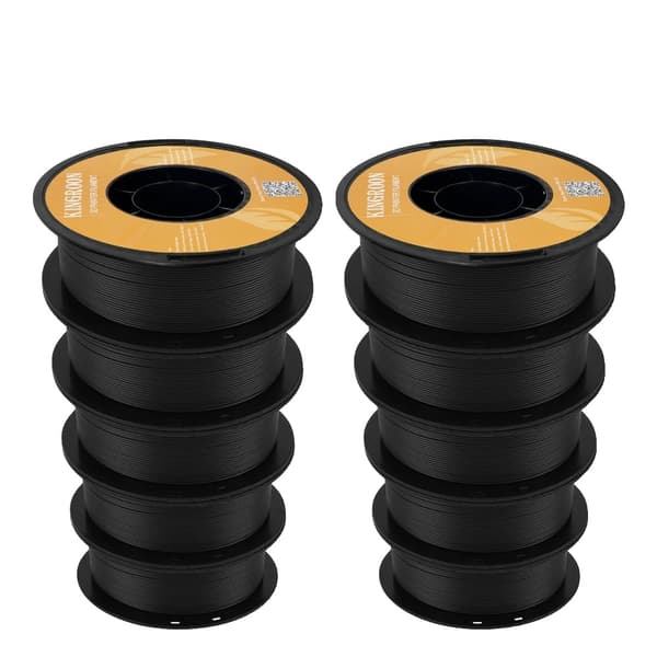 3D-printer filament, høj hastighed, kompatibel med FDM-printere, 10 kg Sort