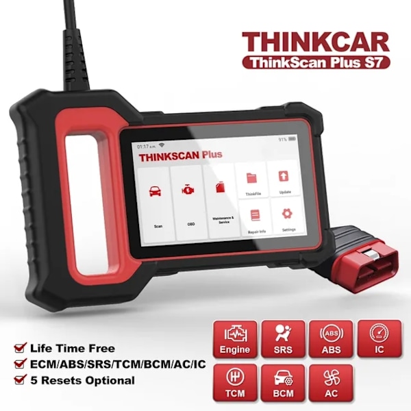 OBD2-skanneri, Auton diagnostiikkatyökalut, Auton diagnoosityökalu, ThinkScan Plus S7 THINKSCAN PLUS S7