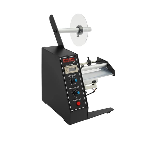 Etikette dispenser, Automatisk drift, Alsidige anvendelser, sort