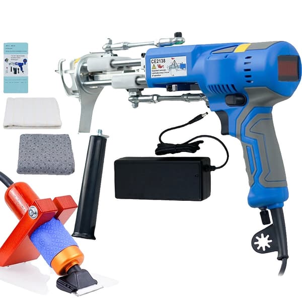 Tuftingpistol, elektrisk klipp- och slingfunktion, lättviktsdesign, NEJ.14