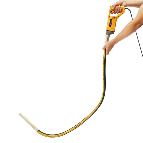 Elektrisk Betonvibrator, 1300W Effekt, Håndholdt Design, Gul, EU