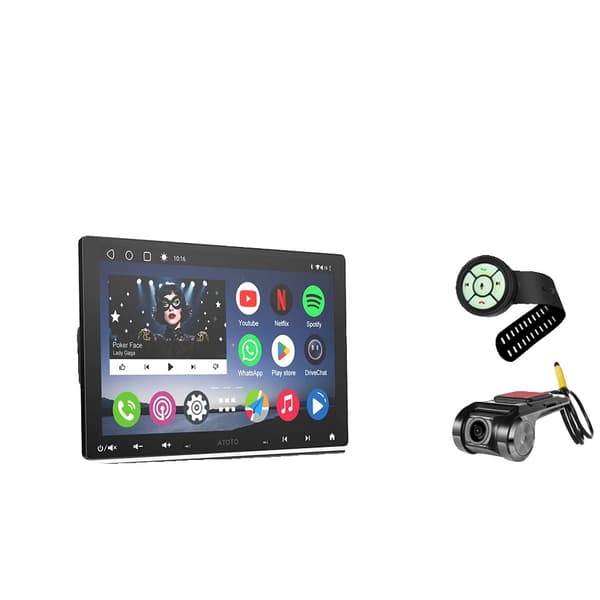 Bilstereo, Skærmstørrelse, Navigationssystem, med kontrol DVR, Otte kerne-e