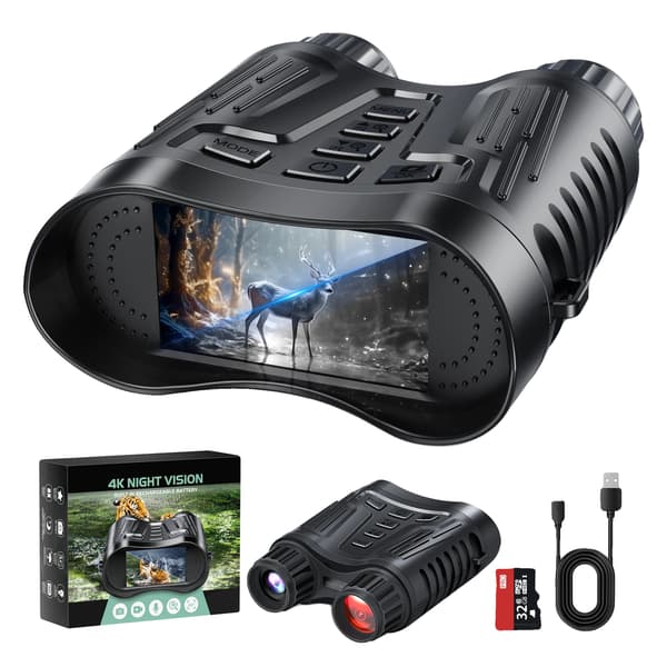Nattvisionskikare, 8x zoom, 4K videoinspelning, Gamla modellen 32GB