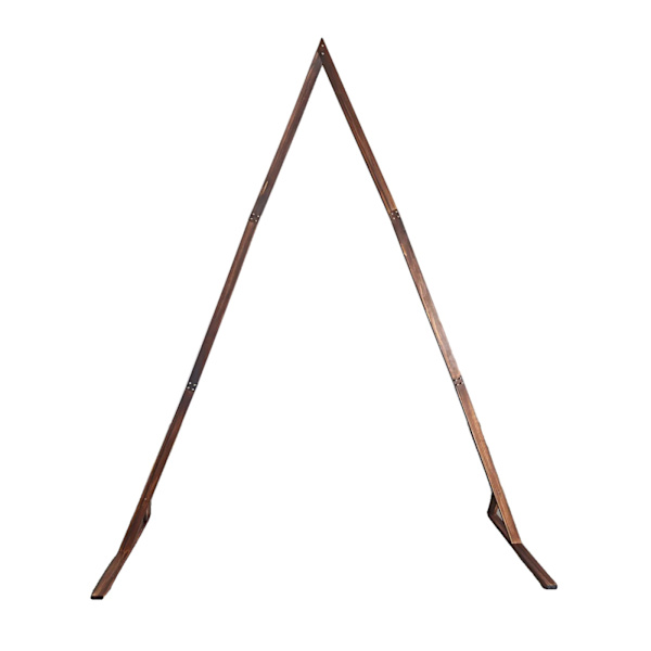 Bröllopsbåge, Rustik Design, 10 kg Kapacitet,1.7x0.8x3.1m, trä