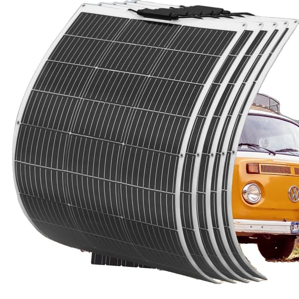 Flexibel solpanel, 100W maximal effekt, lättviktsdesign, 100W 5st