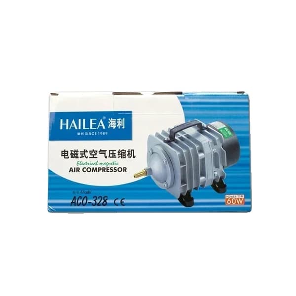 Luftkompressor, 70L/min Flow Rate, Ideel til Akvarier, 328-60W, EU adapter 220V-50HZ-c