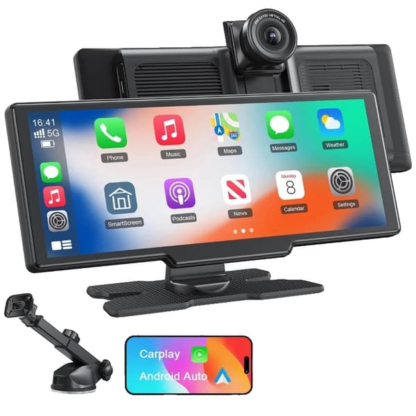 Bil Dash Cam, Trådløs Forbindelse, Forbedret Visningsoplevelse, 4K DVR