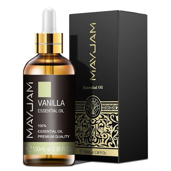 Eteriska oljor, citrongräslukt, 100 ml flaska, 100ML, Vanilj, 3ST Vanilla 100ML Vanilla