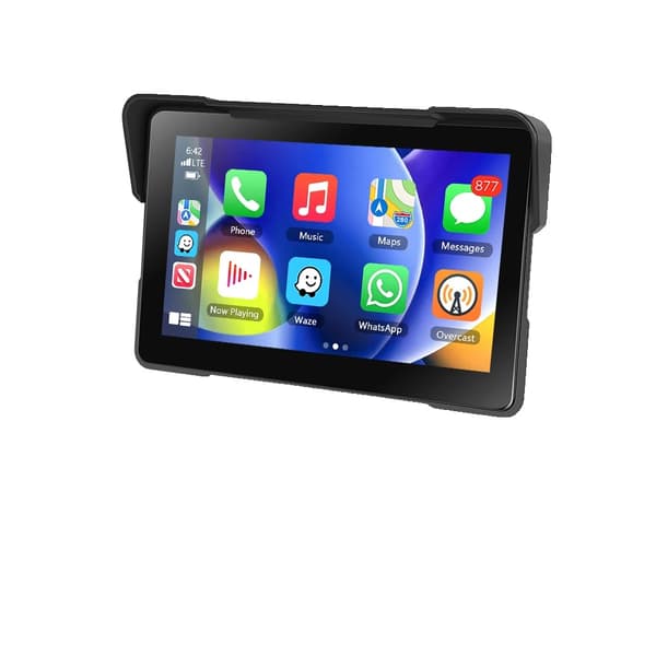 Moottoripyörämonitori, langaton CarPlay, Bluetooth-yhteys, 7 tuuman 64GB