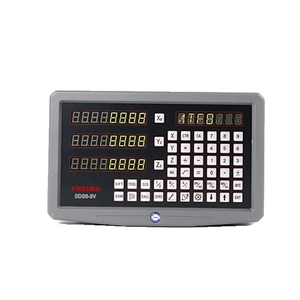 CNC-svarvfräs digital avläsningskit, Sino Dro SDS6-2V/3V set, linjärskala 5U 5V TTL., 3-axlig dro 3 Axis DRO 3 axis dro