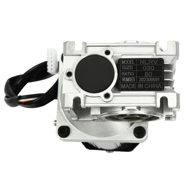 Maskväxelmotor, 120W Effekt, 80K Utväxlingsförhållande, grå