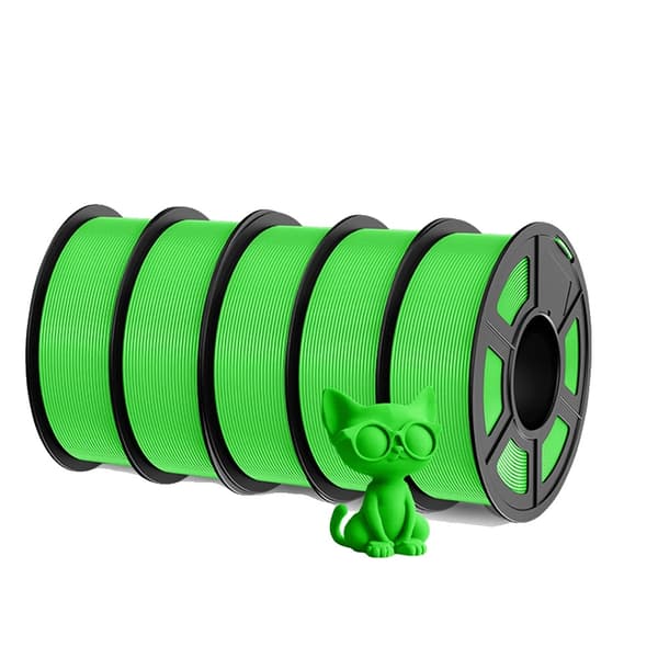 3D-printer filament, højhastigheds, miljøvenligt materiale, 5Grøn