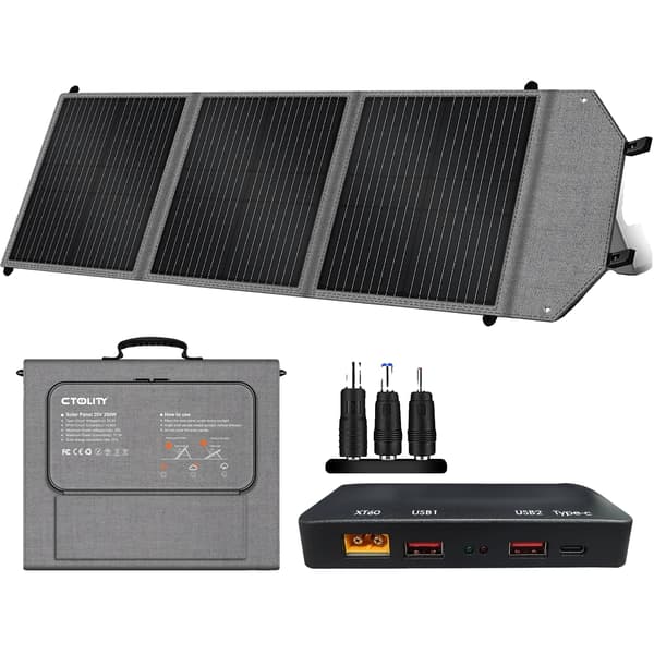 Solpanel, Bärbar Design, Hög Effektivitet, SP100 100W, 20.5V, 100 W