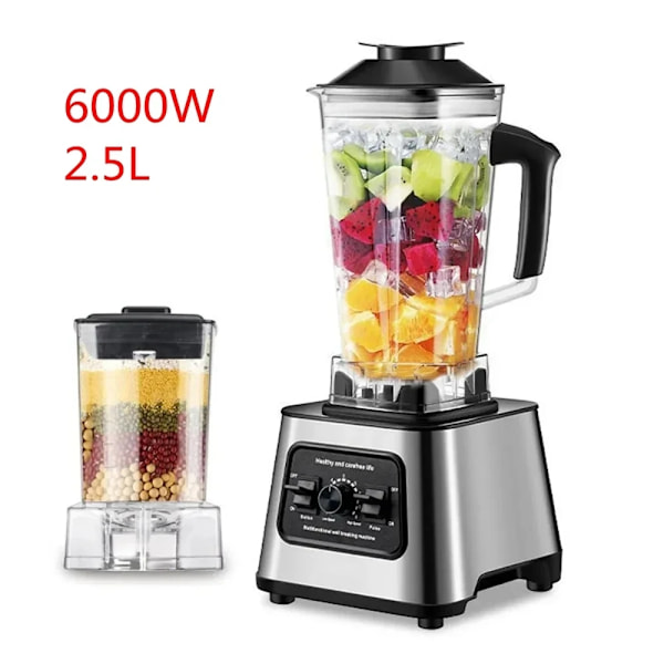 Blender Mixer, 6000W Effekt, 25L Behållare, EU EU EU