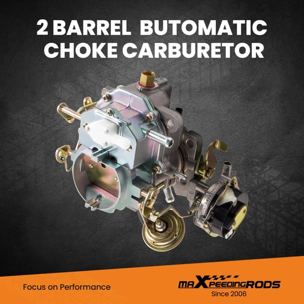 Jeep Karburator, 2-Barrel Design, Automatisk Choke