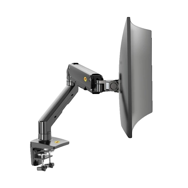 Monitor Skrivebordsstativ, Passer til 27"-45" Skærme, Understøtter 11-35,2 lbs,Sort Black BLACK