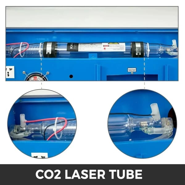 Lasergravyr, CO2-teknik, högprecisionsskärning, 40W 300x200 mm