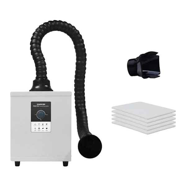 Lödångsutsug, Rökabsorbent, Lämplig för Laserskärning, 220V, FES150-Svart FES150-Black 220V