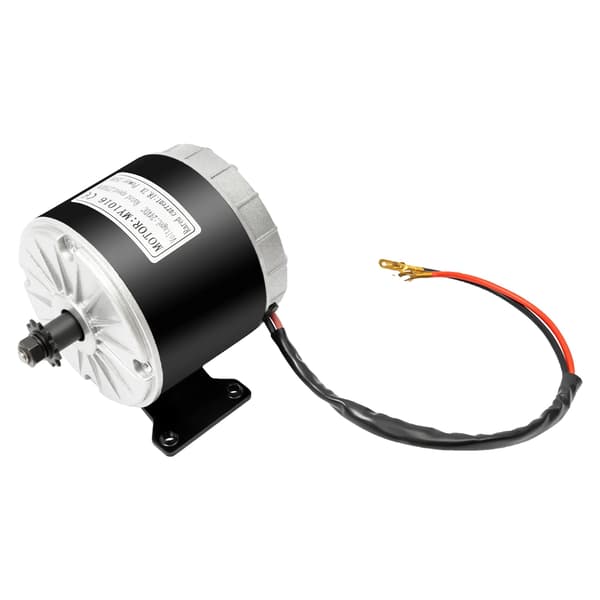 24V DC Børstet Motor, 350W Effekt, 2750 RPM Hastighed, sort