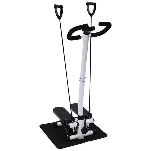 Fitness Stepper, Høj Kapacitet, Ergonomisk Design, sort