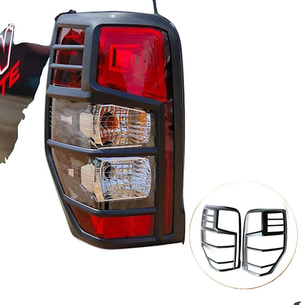 Mitsubishi Trion L200 -varusteet, mattamusta ABS, koristekannet 2019-2024,takavalon suojus taillight cover taillight cover