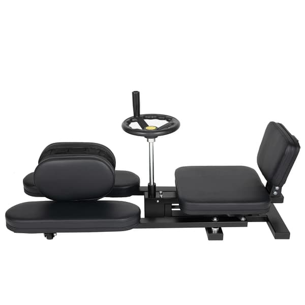 Leg Stretcher, Maksimal belastning 100 kg, Komfortable puder, sort