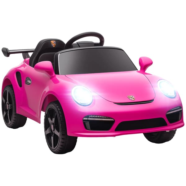 Elbil, Fjärrkontroll, Dubbelmotor, Rosa
