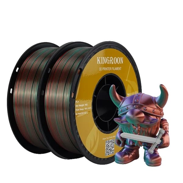 3D-utskrift Filament, PLA-material, 1 kg Spole, G-2KG