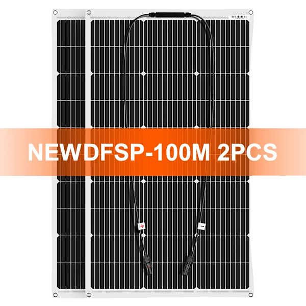 Flexibel solpanel, maximal effekt, 18V spänning, CE-certifierad, 200W