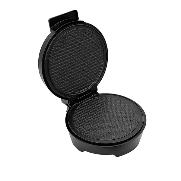 Isvaffelmaskine, Dobbelt-Sidet Opvarmning, Non-Stick Design, sort