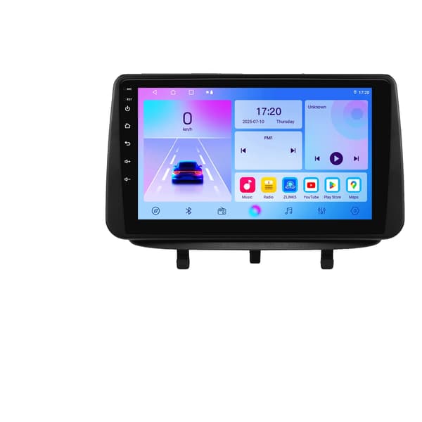 Bil Multimedia Radio, Touchscreen Interface, Navigationssystem, kompatibel med Opel Meriva B 2009 - 2014, 4kerner 1G 32G -T1