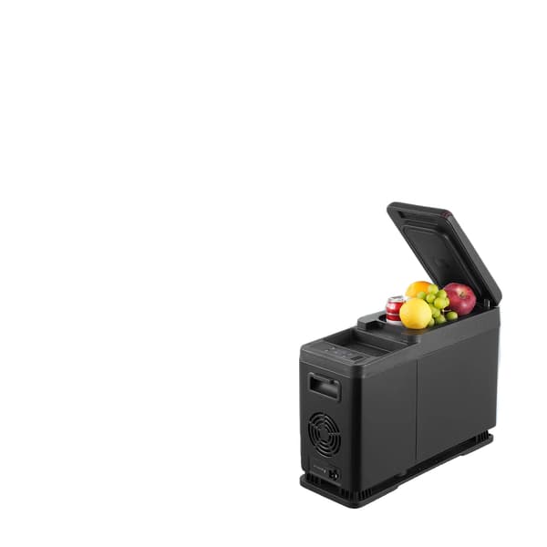 Bærbar Bilkøleskab, 15L Kapacitet, Justerbart Temperaturinterval, 8L