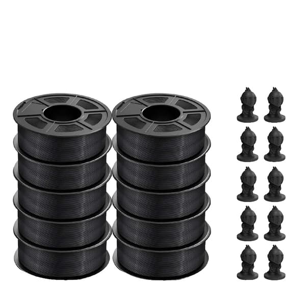 3D-printer filament, PLA-material, 1,75 mm diameter, PLA Sort 11KG