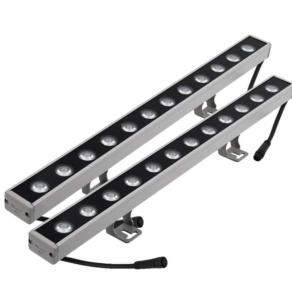 LED Vaskelys, Energi Effektiv, Vejrbestandig, 50CM 2PCS