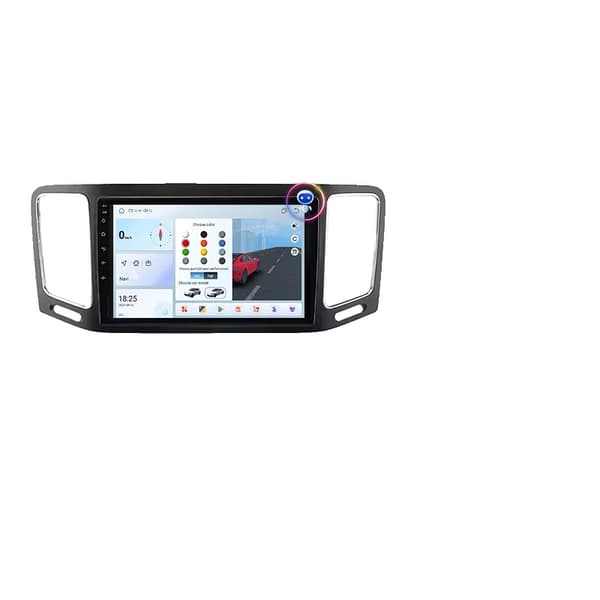Bilstereo, Touchskærm, Problemfri Forbindelse, kompatibel med Bilmodel Sharan 2012-2018 Snapdragon 6125 Trådløs, G20-C-MIC-CAM