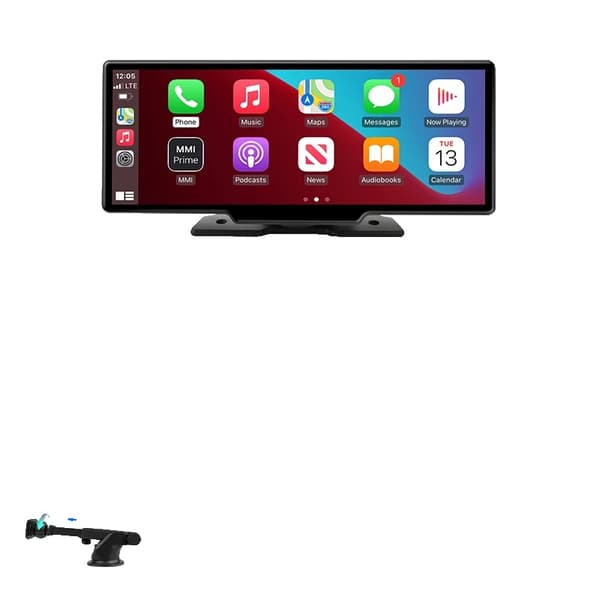 Dash Video Recorder, 4K Opløsning, Trådløs Carplay og Android Auto, Ingen frontkamera