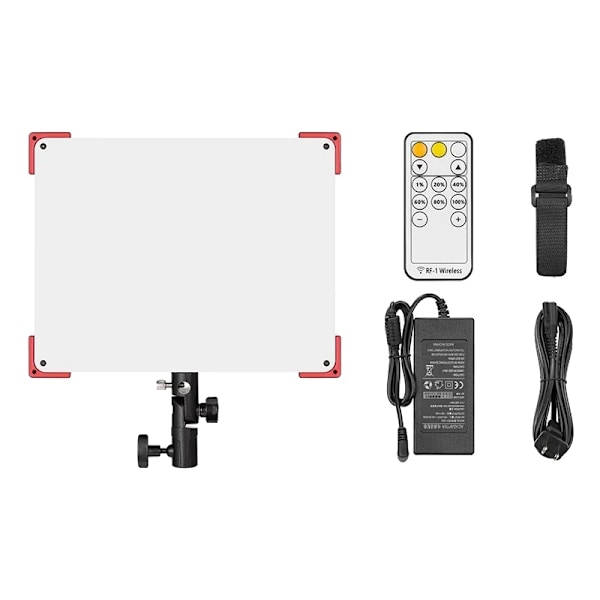 LED Video Lyspanel, Bi-farve 3200K-5600K, Høj CRI >96,Kit 1 Kit 1 Kit 1