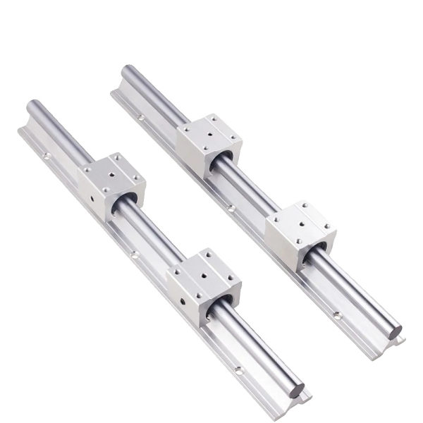 2 St Linear Rail, 600mm Längd, CNC Delblock